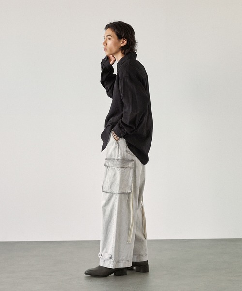 【セール】ハイソールスクエアトゥバックジップヒールブーツ（ブーツ）｜EMMA CLOTHES（エマクローズ）