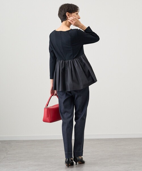 ANAYI ハイゲージポンチタック プルオーバー カットソー|トップス|ANAYI|商品一覧｜ANAYI OFFICIAL ONLINE STORE