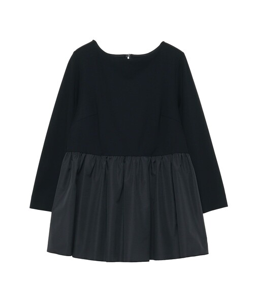 ANAYI（アナイ）の「ストレッチポンチタフタペプラムプルオーバー（T