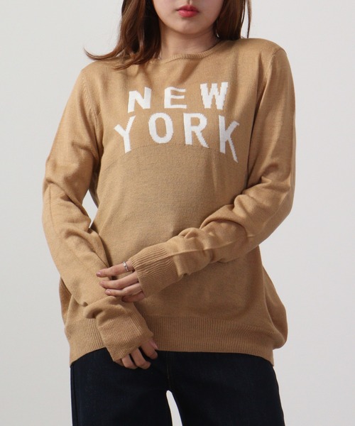 FUNALIVE(ファンアライブ)の「Logo crew neck knit / ロゴクルーネックニット unisex(ニット/セーター・メンズ・ネイビー/グレー系/ブラック/ブラック系/杢グレー/ベージュ/ベージュ系/チャコール/ネイビー系1/ブラック系1/チャコールグレー/ネイビー系・L/LL/M)」の9枚目の写真