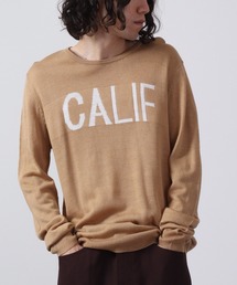 Logo crew neck knit / ロゴクルーネックニット unisex