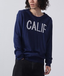 Logo crew neck knit / ロゴクルーネックニット unisex