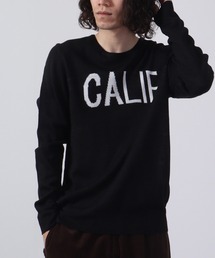 Logo crew neck knit / ロゴクルーネックニット unisex