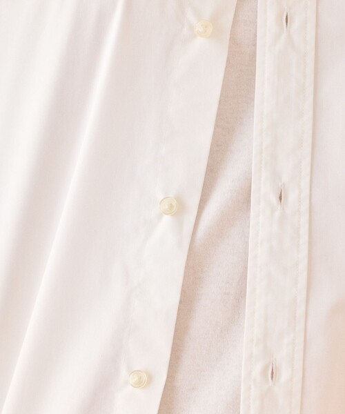 TOWNCRAFT(タウンクラフト)の「TOWN CRAFT/タウンクラフト 別注 ワンポイントロゴ リラックスフィット レギュラーカラーシャツ(シャツ/ブラウス・メンズ・グレー/ホワイト/ブルー/ベージュ/サックスブルー/ブラウン・LARGE/MEDIUM)」の17枚目の写真