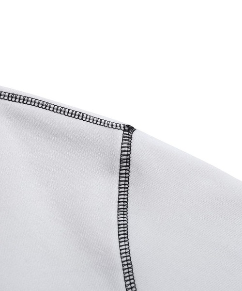 HOOK -original- ゼブラ模様ハートパッチ飾りステッチスウェット（スウェット）｜HOOK（フック）