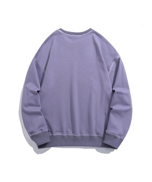 HOOK -original- ゼブラ模様ハートパッチ飾りステッチスウェット（スウェット）｜HOOK（フック）