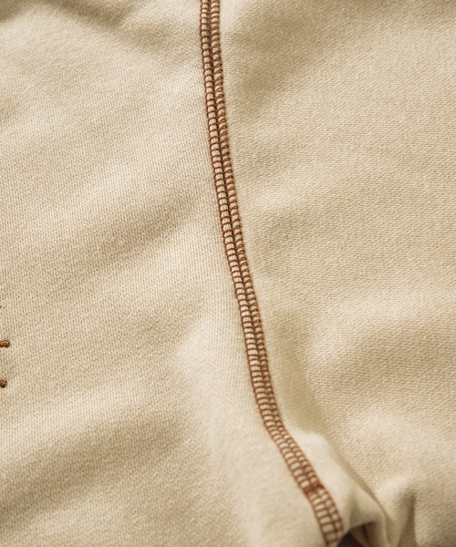 HOOK -original- ゼブラ模様ハートパッチ飾りステッチスウェット（スウェット）｜HOOK（フック）