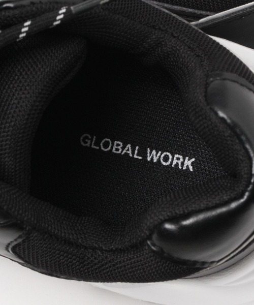 GLOBAL WORK（グローバルワーク）の「エアかる厚底スニーカー/969801（スニーカー・キッズ・ブラック/ホワイト/ホワイト系その他2/ベージュ・24cm/21cm/23cm/22cm/20cm）」の13枚目の写真