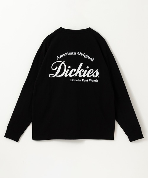 Dickies（ディッキーズ）の「Dickies ディッキーズ グラフィックロングスリーブTシャツ（Tシャツ/カットソー・メンズ・ブラック/サックスブルー/カーキ/ホワイト・M/XL/L）」の5枚目の写真