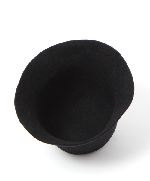 BAYFLOW（ベイフロー）の「フェルトベルハット（ハット・レディース・ダークブラウン/ブラック/アイボリー・FREE）」の7枚目の写真