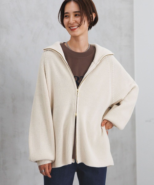 LEPSIM（レプシィム）の「アソートフロッキーロンT　977234（Tシャツ/カットソー・レディース・オフホワイト/ネイビー/ブラウン・FREE）」の7枚目の写真