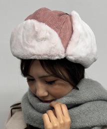 Flowering（フラワーリング）の「コーディロイ フライトキャップ　ユニセックス（ハット）」