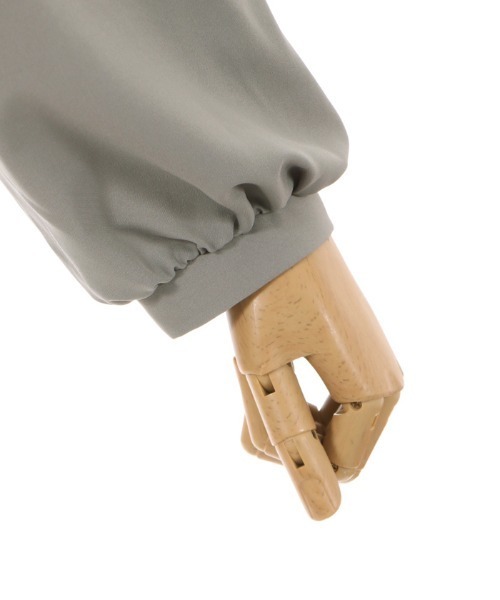 axes femme（アクシーズファム）の「チョーカー風ローズ刺繍ブラウス（シャツ/ブラウス・レディース・キナリ/ブラック/カーキ・FREE）」の15枚目の写真