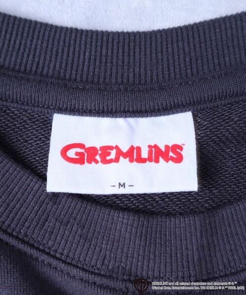 FREAK'S STORE(フリークスストア)の「限定展開 GREMLINS/グレムリン ロックフォト クルーネックスウェット(スウェット・メンズ・ブラック/グレー/パープル・X-LARGE/MEDIUM/LARGE)」の5枚目の写真