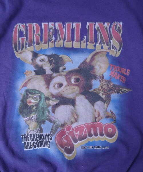 FREAK'S STORE(フリークスストア)の「限定展開 GREMLINS/グレムリン ロックフォト クルーネックスウェット(スウェット・メンズ・ブラック/グレー/パープル・X-LARGE/MEDIUM/LARGE)」の11枚目の写真