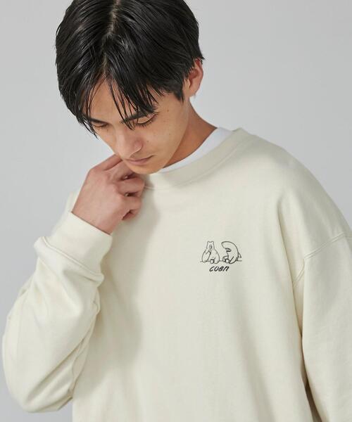 coen(コーエン)の「Ryo Kaneyasu×コーエンベア裏毛スウェット(スウェット・メンズ・ダークグレー/ダークブラウン/ホワイト/ケリーグリーン・L/XL/M/S)」の17枚目の写真