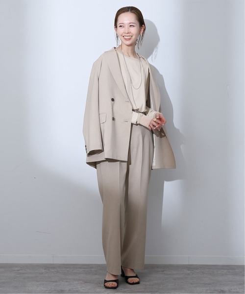 SLOBE IENA（スローブイエナ）の「《追加3》レイヤードスリーブロンTEE（Tシャツ/カットソー・レディース・アイボリー/ホワイト・FREE）」の12枚目の写真