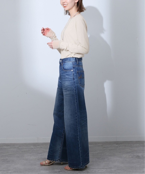 SLOBE IENA（スローブイエナ）の「《追加3》レイヤードスリーブロンTEE（Tシャツ/カットソー・レディース・アイボリー/ホワイト・FREE）」の19枚目の写真