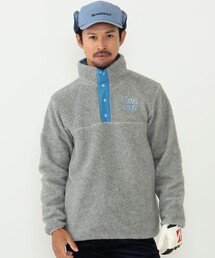 BEAMS GOLF | BEAMS GOLF ORANGE LABEL / ボア スナッププルオーバー(スウェット)