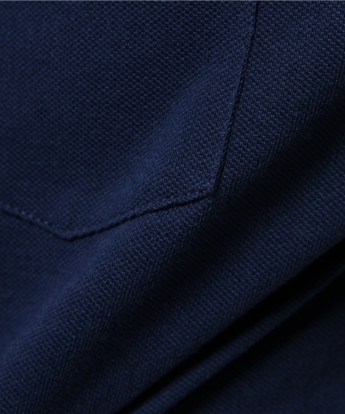 OUTLET（アウトレット）の「【CIAOPANIC TYPY】鹿ノ子ラインポロシャツ（ポロシャツ・メンズ・ホワイト/ネイビー/ブラック・LARGE/SMALL/MEDIUM）」の7枚目の写真