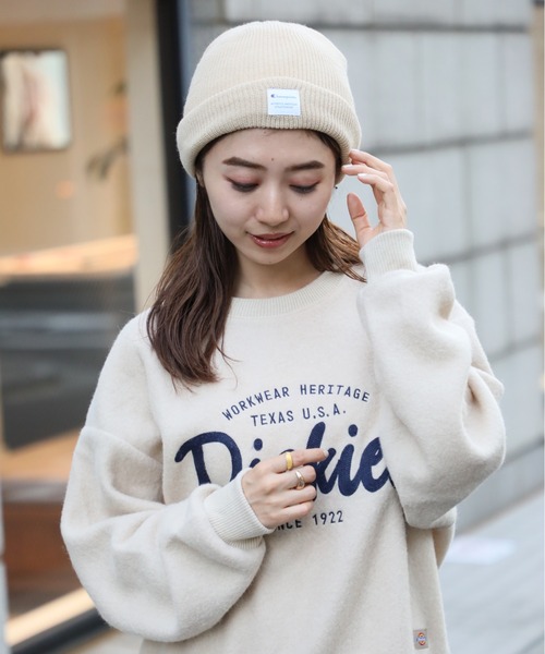 Champion(チャンピオン)の「【Champion】199-905B (492-0151) 裏ボアチケットワッチ(ニットキャップ/ビーニー・メンズ・ベージュ/グレー/オレンジ/ネイビー/グリーン・FREE)」の8枚目の写真