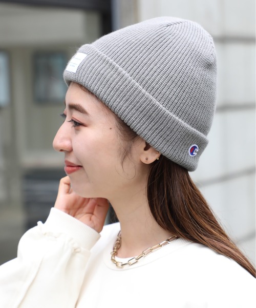 Champion(チャンピオン)の「【Champion】199-905B (492-0151) 裏ボアチケットワッチ(ニットキャップ/ビーニー・メンズ・ベージュ/グレー/オレンジ/ネイビー/グリーン・FREE)」の9枚目の写真