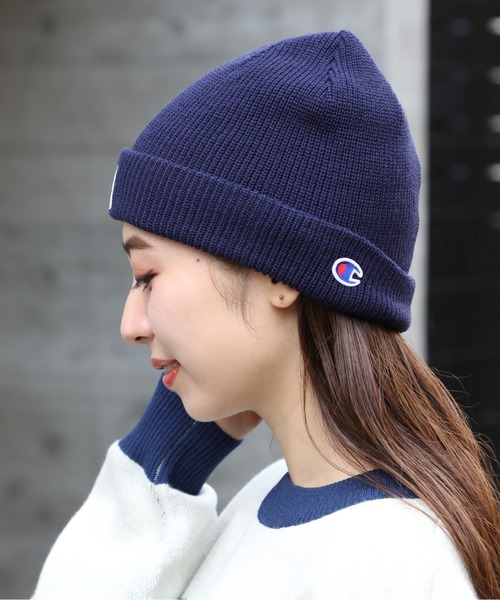 Champion(チャンピオン)の「【Champion】199-905B (492-0151) 裏ボアチケットワッチ(ニットキャップ/ビーニー・メンズ・ベージュ/グレー/オレンジ/ネイビー/グリーン・FREE)」の11枚目の写真