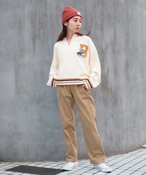 Champion(チャンピオン)の「【Champion】199-905B (492-0151) 裏ボアチケットワッチ(ニットキャップ/ビーニー・メンズ・ベージュ/グレー/オレンジ/ネイビー/グリーン・FREE)」の21枚目の写真