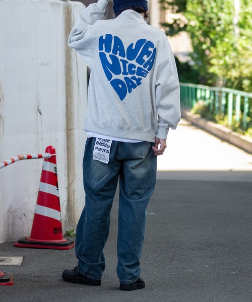 JOHN'S CLOSET(ジョンズクローゼット)の「【13】ワイドバギー オーバーダイデニムパンツ(デニムパンツ・メンズ・ブルー/ブラック・MEDIUM/LARGE)」の12枚目の写真