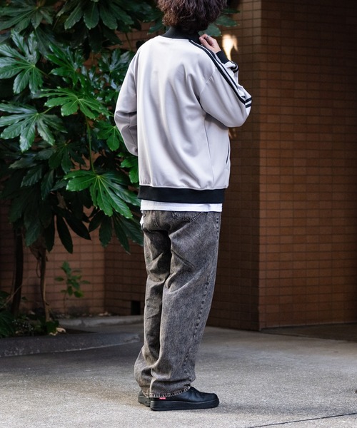 JOHN'S CLOSET(ジョンズクローゼット)の「【13】ワイドバギー オーバーダイデニムパンツ(デニムパンツ・メンズ・ブルー/ブラック・MEDIUM/LARGE)」の9枚目の写真