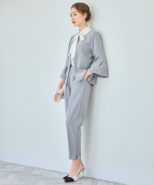 DRESS PLUS(ドレスプラス)の「セットアップ レディーススーツ ジャケット(セットアップ・レディース・ライトグレー/ネイビー/アッシュ/ブラック/ベージュ・XL/XXL/M/L)」の21枚目の写真