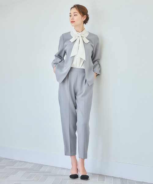 DRESS PLUS(ドレスプラス)の「セットアップ レディーススーツ ジャケット(セットアップ・レディース・ライトグレー/ネイビー/アッシュ/ブラック/ベージュ・XL/XXL/M/L)」の22枚目の写真