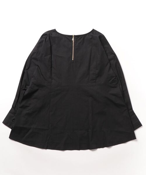 MIMIMEMETE（ミミメメット）の「フレア バックファスナー プルオーバー（Tシャツ/カットソー・レディース・ブラック/ブラウン・フリー）」の19枚目の写真