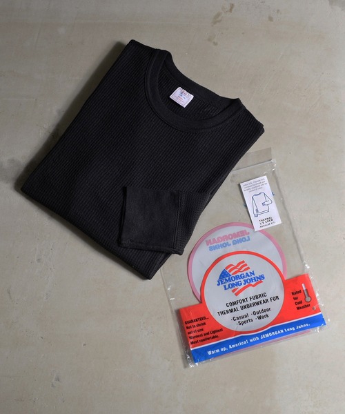 JEMORGAN(ジェーイーモーガン)の「『JEMORGAN LONG JOHNS/ジェーイーモーガンロングジョーンズ』L/S クルーネック長袖Tシャツ【+】(Tシャツ/カットソー・メンズ・カーキ/ナチュラル/杢グレー/ブラック/ネイビー/ホワイト/チャコール・S/L/M/XL)」の21枚目の写真