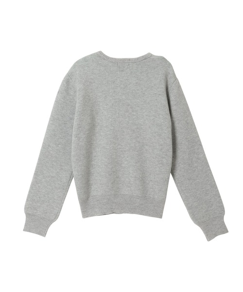 ANDGEEBEE（アンジービー）の「UNISEX ジャガードロゴニット（ニット/セーター・レディース・ネイビー/グレー・X-LARGE）」の13枚目の写真