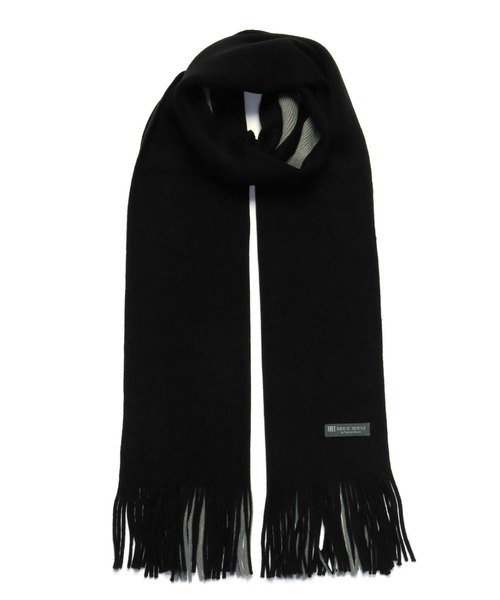 TOKYO SHIRTS（トウキョウシャツ）の「大柄ラッセル ベーシックマフラー（マフラー・メンズ・ワイン系1/グレー系1/ネイビー系1/ワイン系2/ネイビー系2/ブルー/グレー系3/グレー系2・FREE）」の12枚目の写真