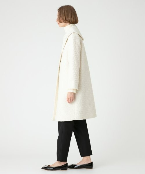 新品タグ付LOULOU WILLOUGHBY ルルウィルビー　ホワイトジャケット LOULOU WILLOUGHBY】ツィードニットジャケット|allureville