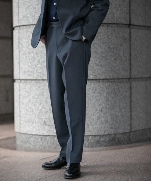 URBAN RESEARCH DOORS(アーバンリサーチドアーズ)の「『イージーケア』LIFE STYLE TAILOR ブラッシュドウールライクコンフォータブルパンツ(スーツパンツ・メンズ・ネイビー/グレー/モカ・SMALL/MEDIUM/LARGE/X-LARGE)」の6枚目の写真