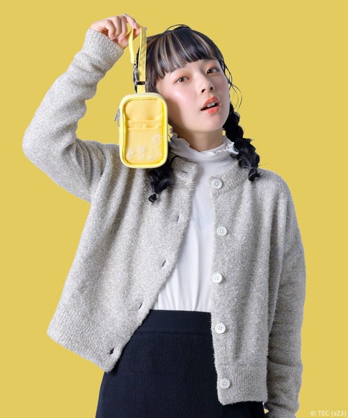 Tom＆Jerry（トムアンドジェリー）の「【公式】TOM and JERRY　推しが尊い　マルチポーチ（ポーチ・レディース・ホワイト/ブルー/イエロー/パープル/レッド/ピンク/オレンジ/グリーン/ブラック・FREE）」の21枚目の写真