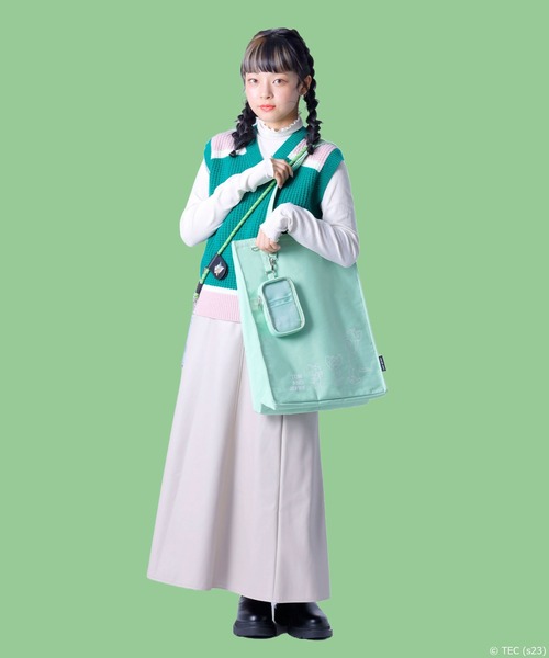 Tom＆Jerry（トムアンドジェリー）の「【公式】TOM and JERRY　推しが尊い　マルチポーチ（ポーチ・レディース・ホワイト/ブルー/イエロー/パープル/レッド/ピンク/オレンジ/グリーン/ブラック・FREE）」の14枚目の写真