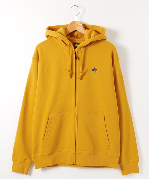 LOGOS park（ロゴスパーク）の「【LOGOS Park/ロゴスパーク】USAコットン裏毛フルZIPパーカー（パーカー・メンズ・杢グレー/ダークグリーン/ダークオレンジ/ネイビー/マスタード/ブラック・M/L/LL）」の6枚目の写真