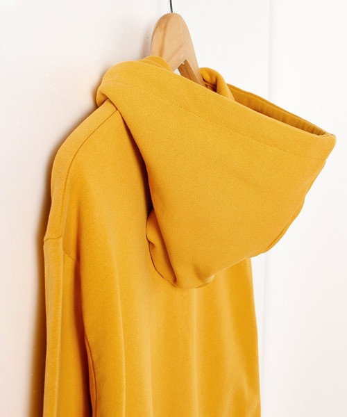 LOGOS park（ロゴスパーク）の「【LOGOS Park/ロゴスパーク】USAコットン裏毛フルZIPパーカー（パーカー・メンズ・杢グレー/ダークグリーン/ダークオレンジ/ネイビー/マスタード/ブラック・M/L/LL）」の11枚目の写真