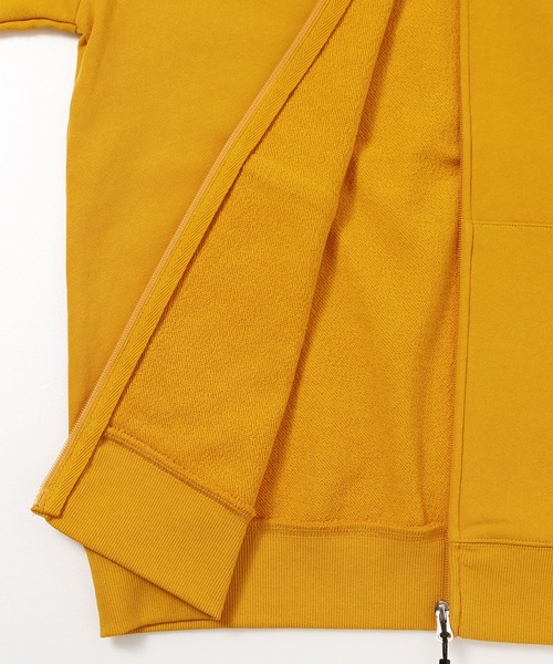 LOGOS park（ロゴスパーク）の「【LOGOS Park/ロゴスパーク】USAコットン裏毛フルZIPパーカー（パーカー・メンズ・杢グレー/ダークグリーン/ダークオレンジ/ネイビー/マスタード/ブラック・M/L/LL）」の9枚目の写真