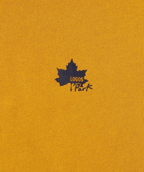 LOGOS park（ロゴスパーク）の「【LOGOS Park/ロゴスパーク】USAコットン裏毛フルZIPパーカー（パーカー・メンズ・杢グレー/ダークグリーン/ダークオレンジ/ネイビー/マスタード/ブラック・M/L/LL）」の16枚目の写真