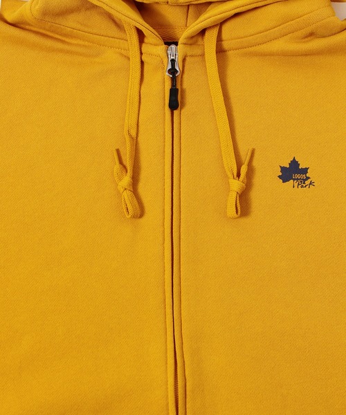 LOGOS park（ロゴスパーク）の「【LOGOS Park/ロゴスパーク】USAコットン裏毛フルZIPパーカー（パーカー・メンズ・杢グレー/ダークグリーン/ダークオレンジ/ネイビー/マスタード/ブラック・M/L/LL）」の12枚目の写真