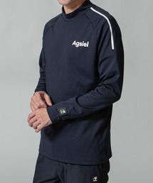 Agsiel（アグシエル）の「【Agsiel】 長袖モックネックTシャツ（Tシャツ/カットソー）」