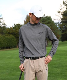 Agsiel（アグシエル）の「【Agsiel】 長袖モックネックTシャツ（Tシャツ/カットソー）」