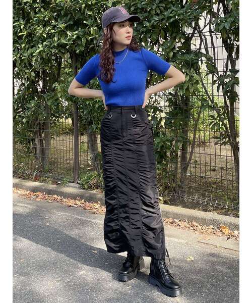 MURUA(ムルーア)の「レースアップショートブーツ(ブーツ・レディース・ブラック/ホワイト・22.5/24.5/23.5)」の17枚目の写真