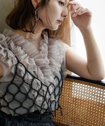 rectangle | パールビスチェ(キャミソール)