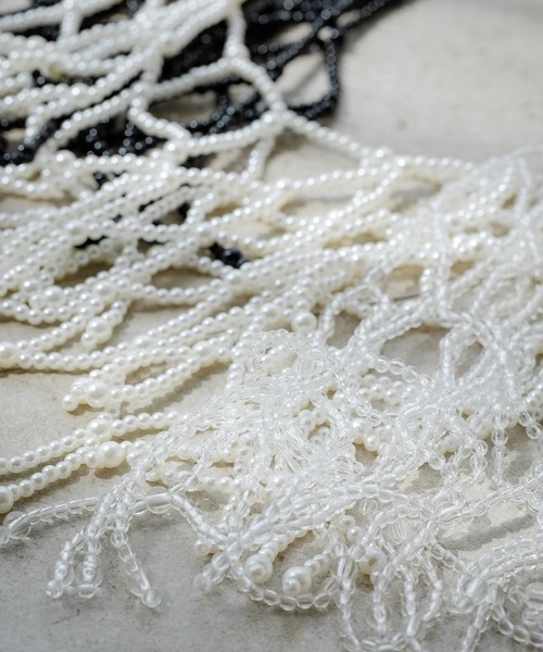 rectangle（レクタングル）の「パールビスチェ（キャミソール・レディース・ホワイト/ブラック/クリア・FREE）」の13枚目の写真